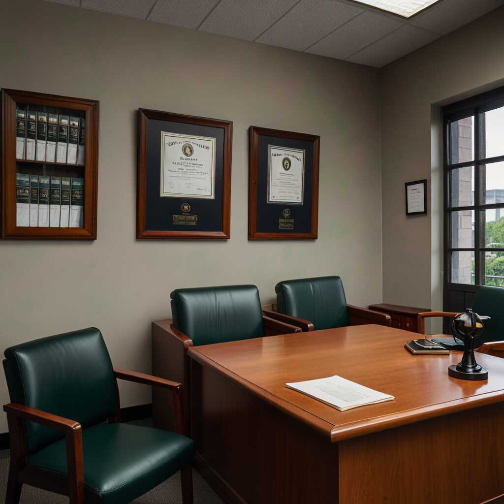 Roosevelt legal team investigating workplace incident scene