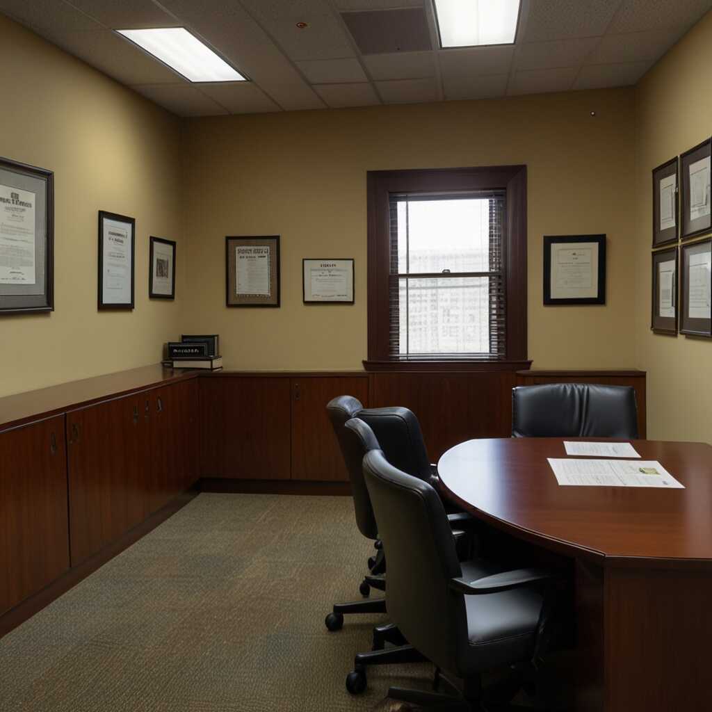 Oregon legal team examining ceiling collapse